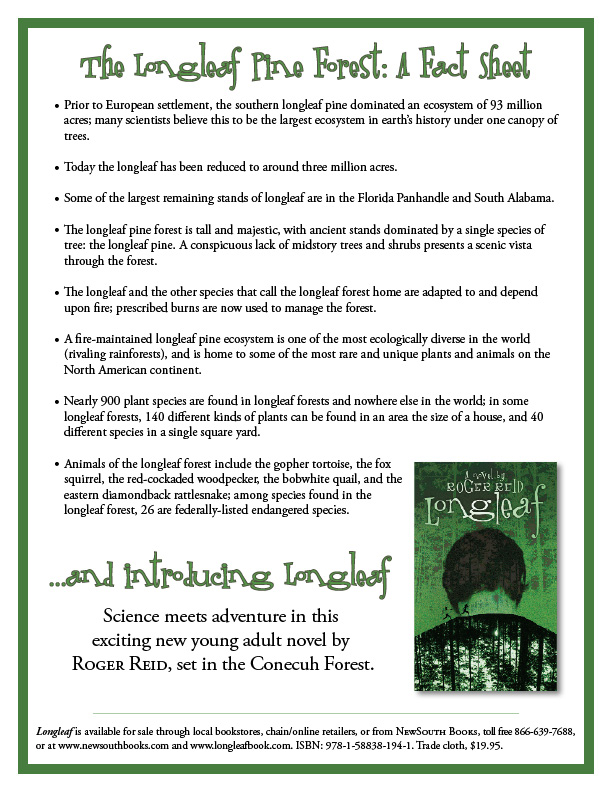 Longleaf Forest Fact Sheet
