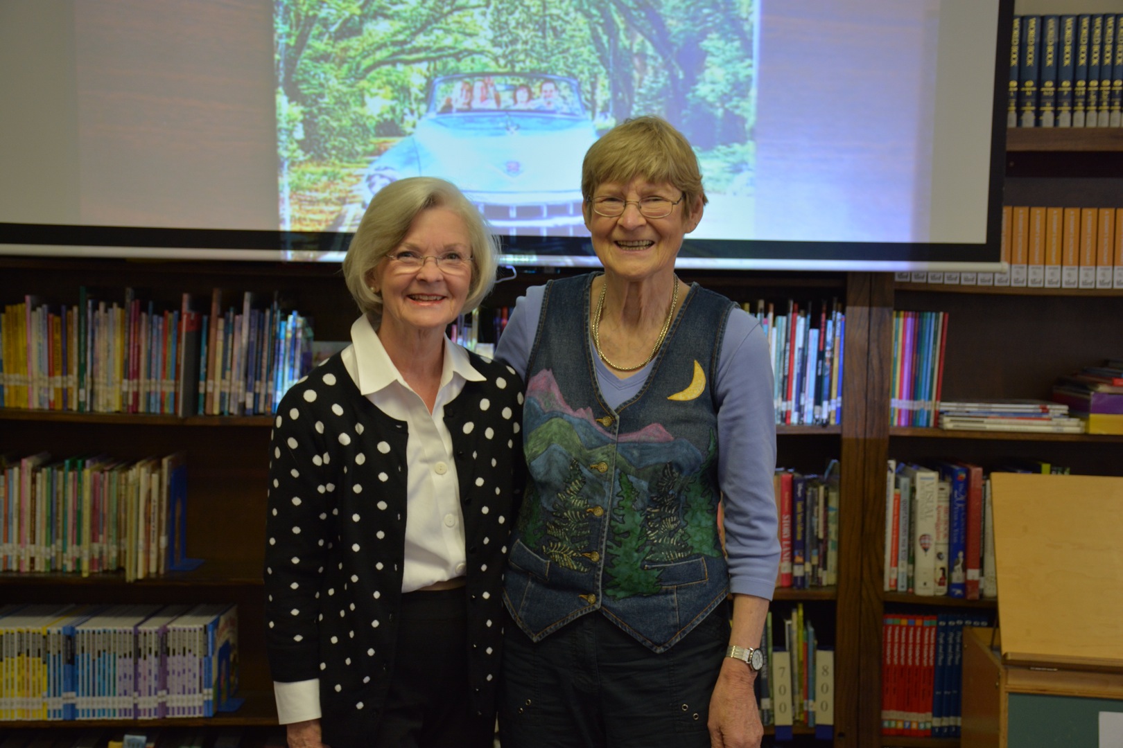 Alabama First Lady Dianne Bentley and author Faye Gibbons (Halley)