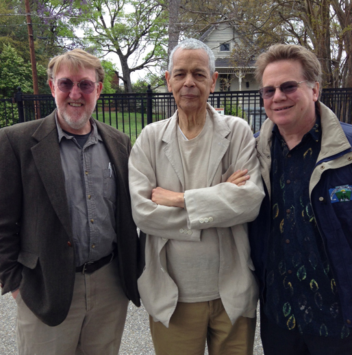Randall Williams, Julian Bond, and Will Campbell, on a civil rights study tour for the University of Virginia